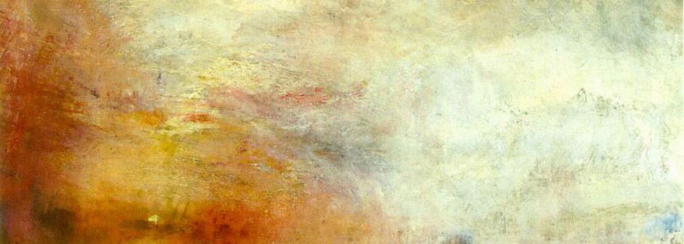 William Turner, Couché de soleil sur le lac, 1840, huile sur toile © Tate Gallery, Londres