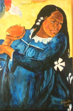 Vincent Scotto Di Perta, Vahinée (Paul Gauguin), huile